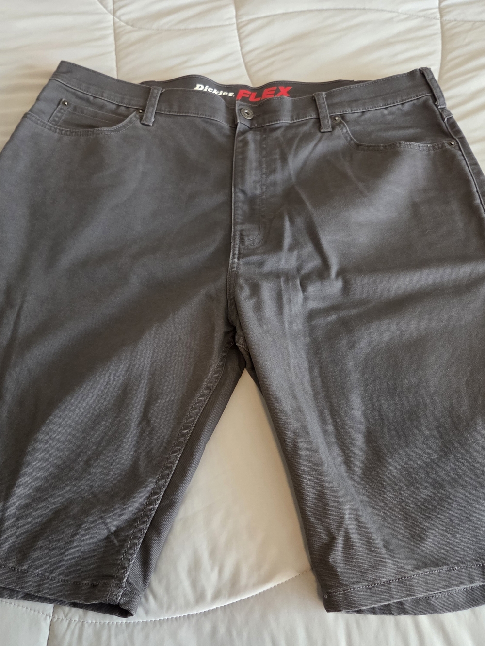 Dickies Men’s Relaxed Gray Flex Jeans